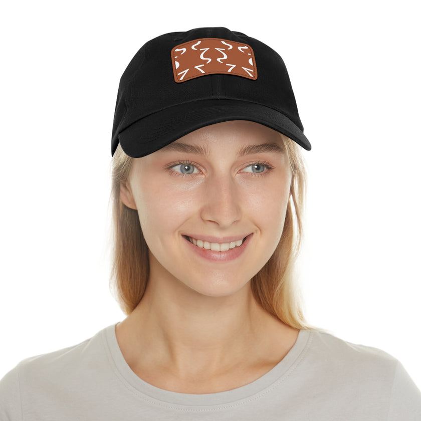 Lund Dad Hat with Leather Patch