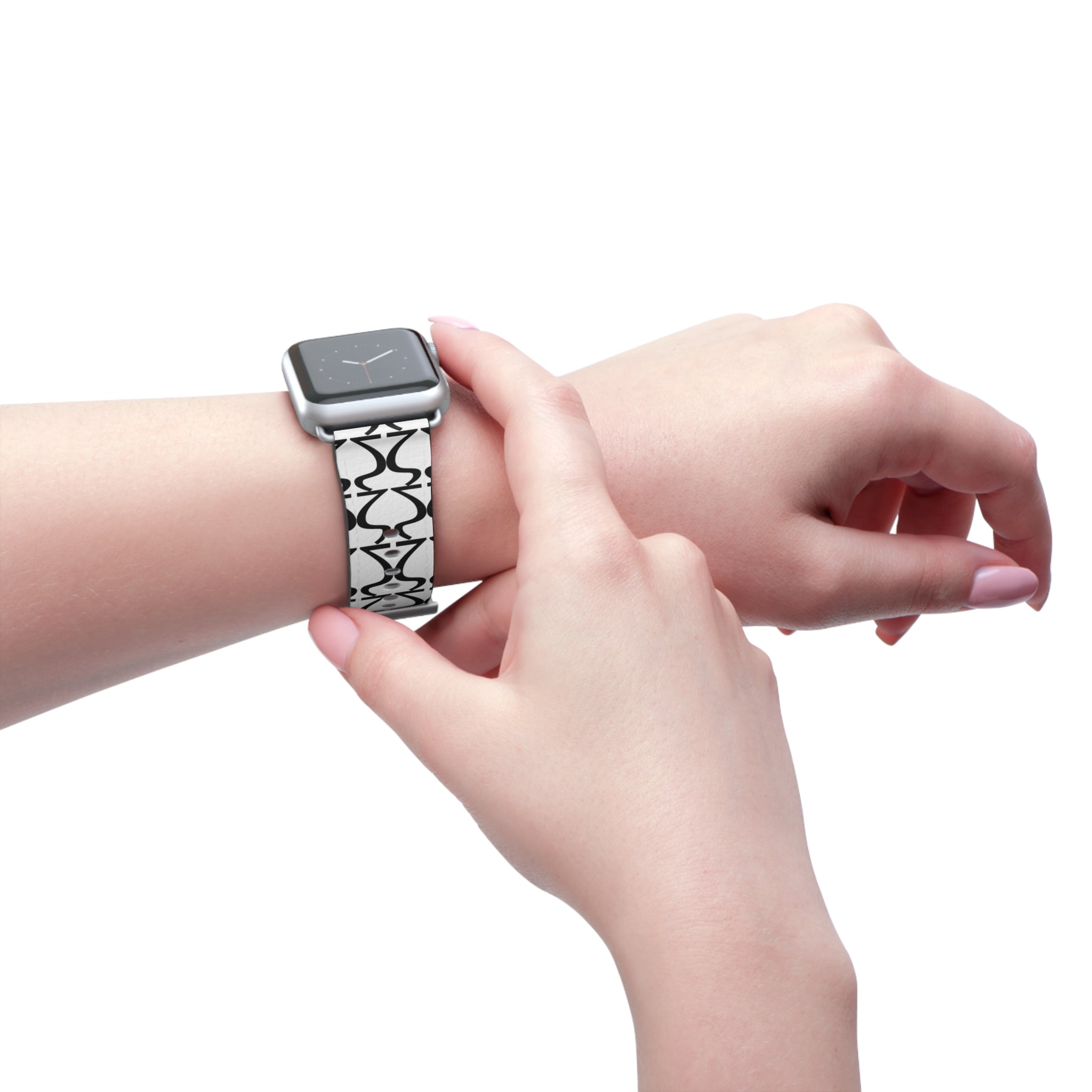Apple Watch Faux Leather Band