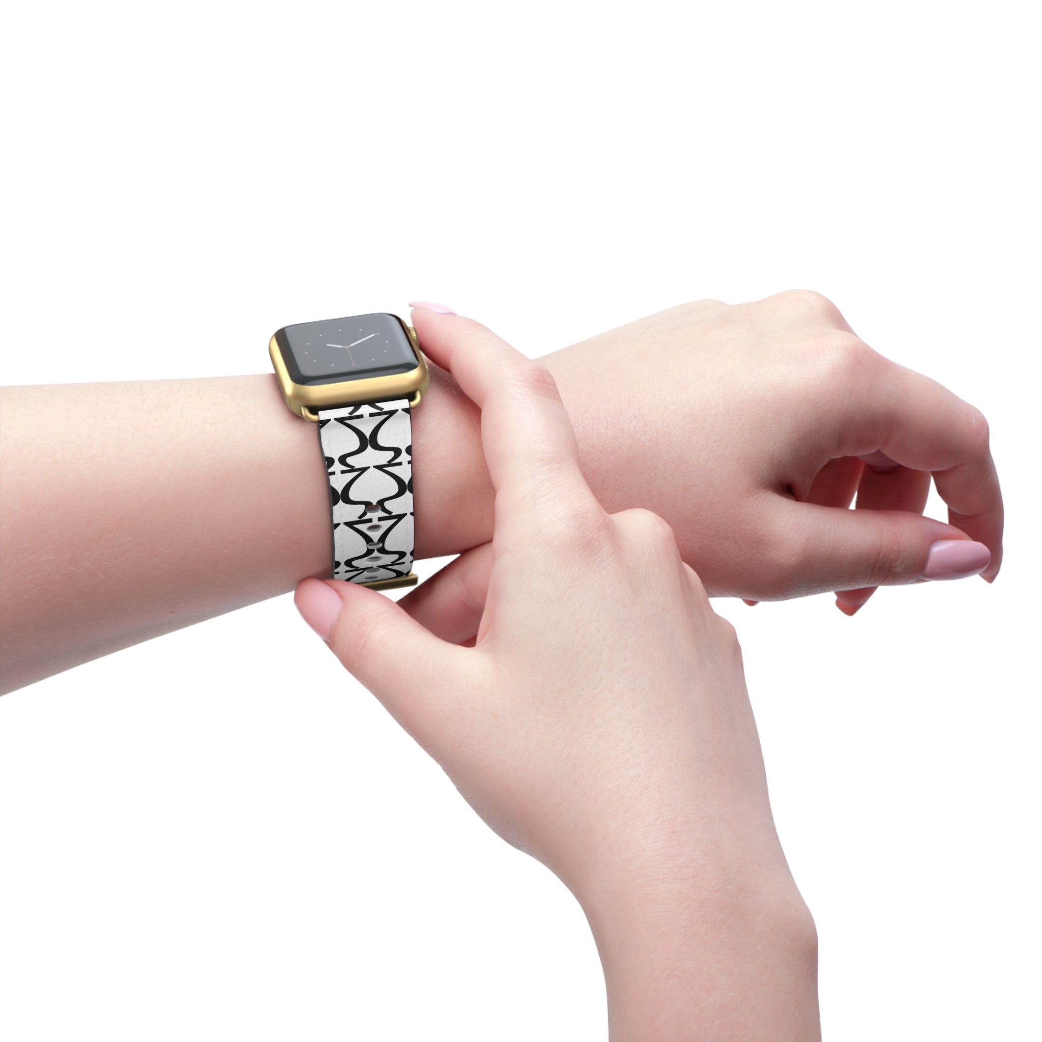 Apple Watch Faux Leather Band