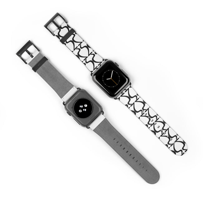 Apple Watch Faux Leather Band