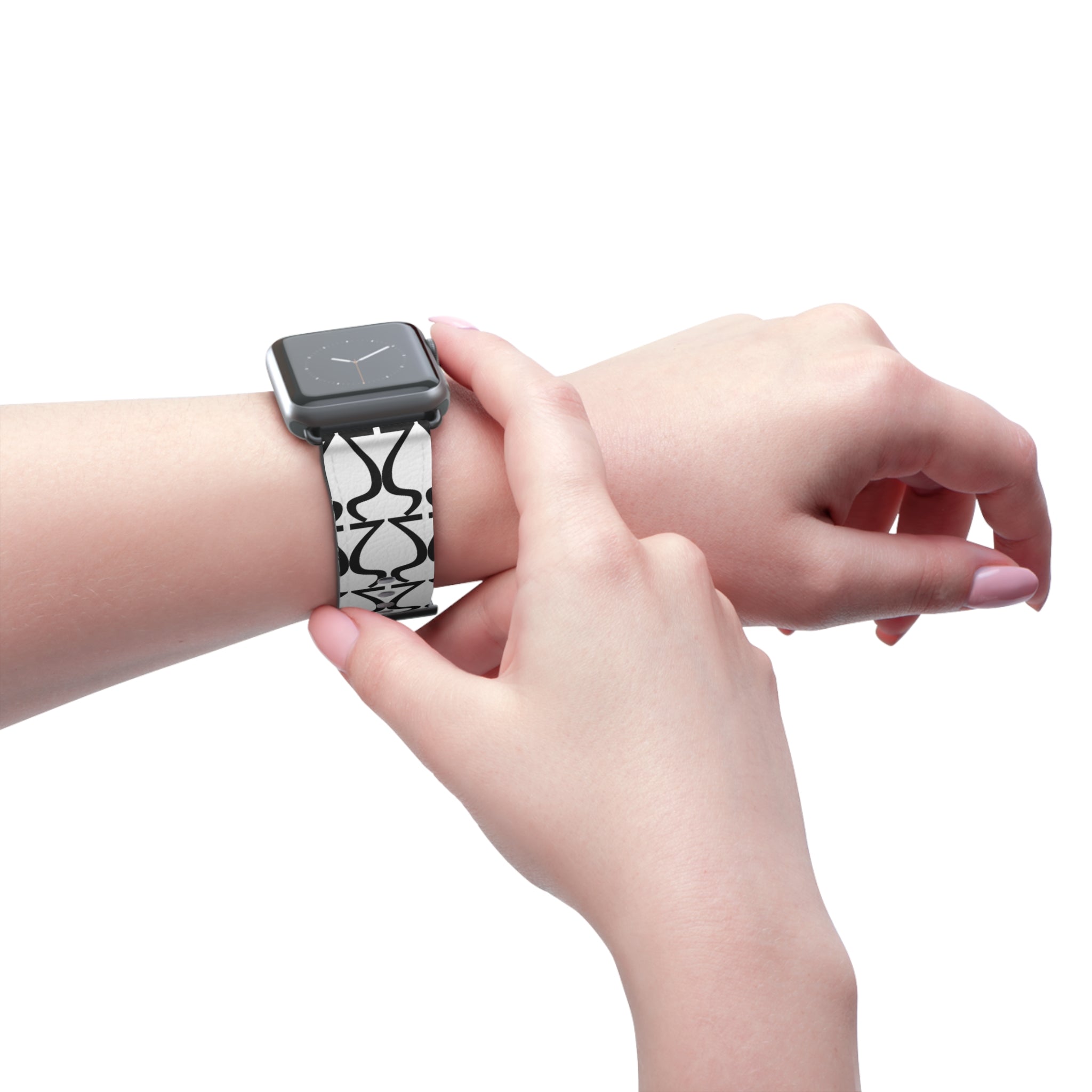 Apple Watch Faux Leather Band
