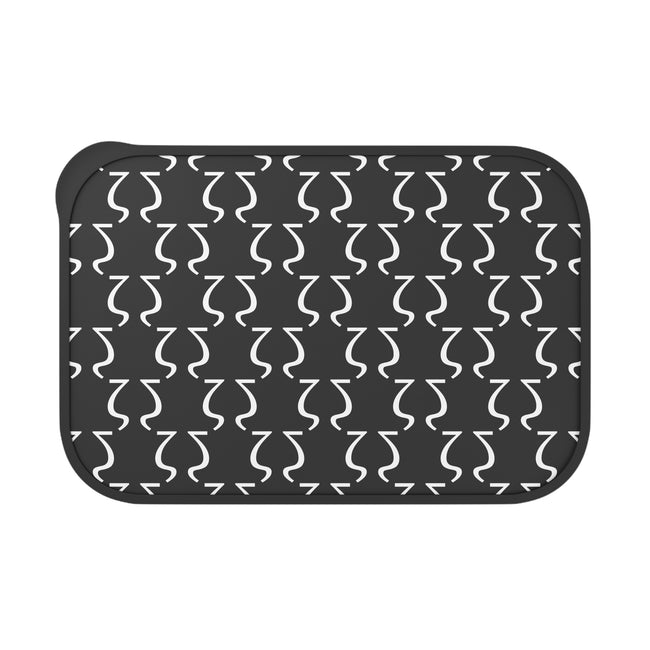 Jon Bioplastic Bento Box with Band and Utensils