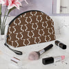 Faux Leather Makeup Bag