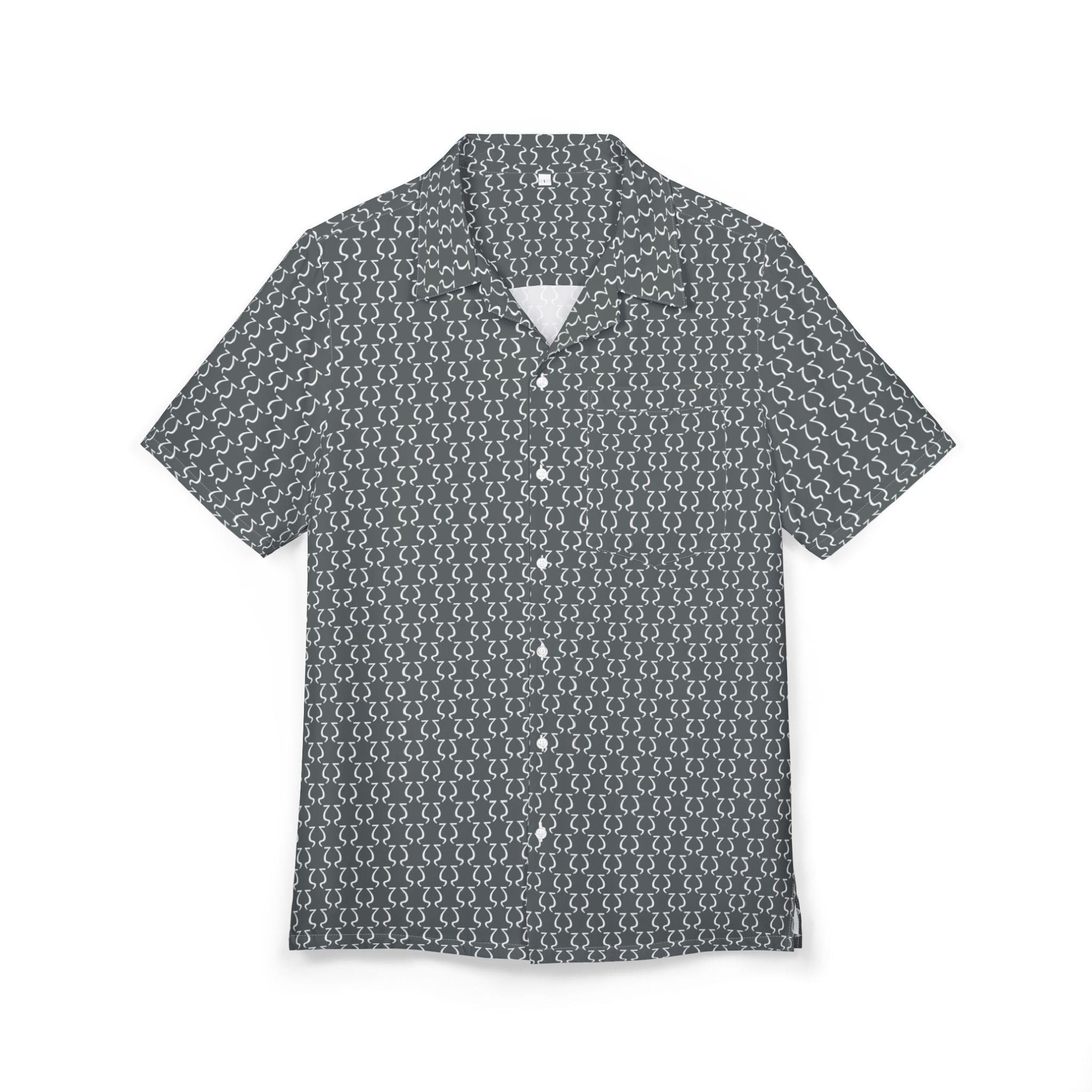 Shawn Hawaiian Button-Down Shirt (AOP)