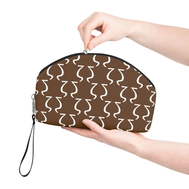 Faux Leather Makeup Bag