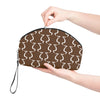 Faux Leather Makeup Bag