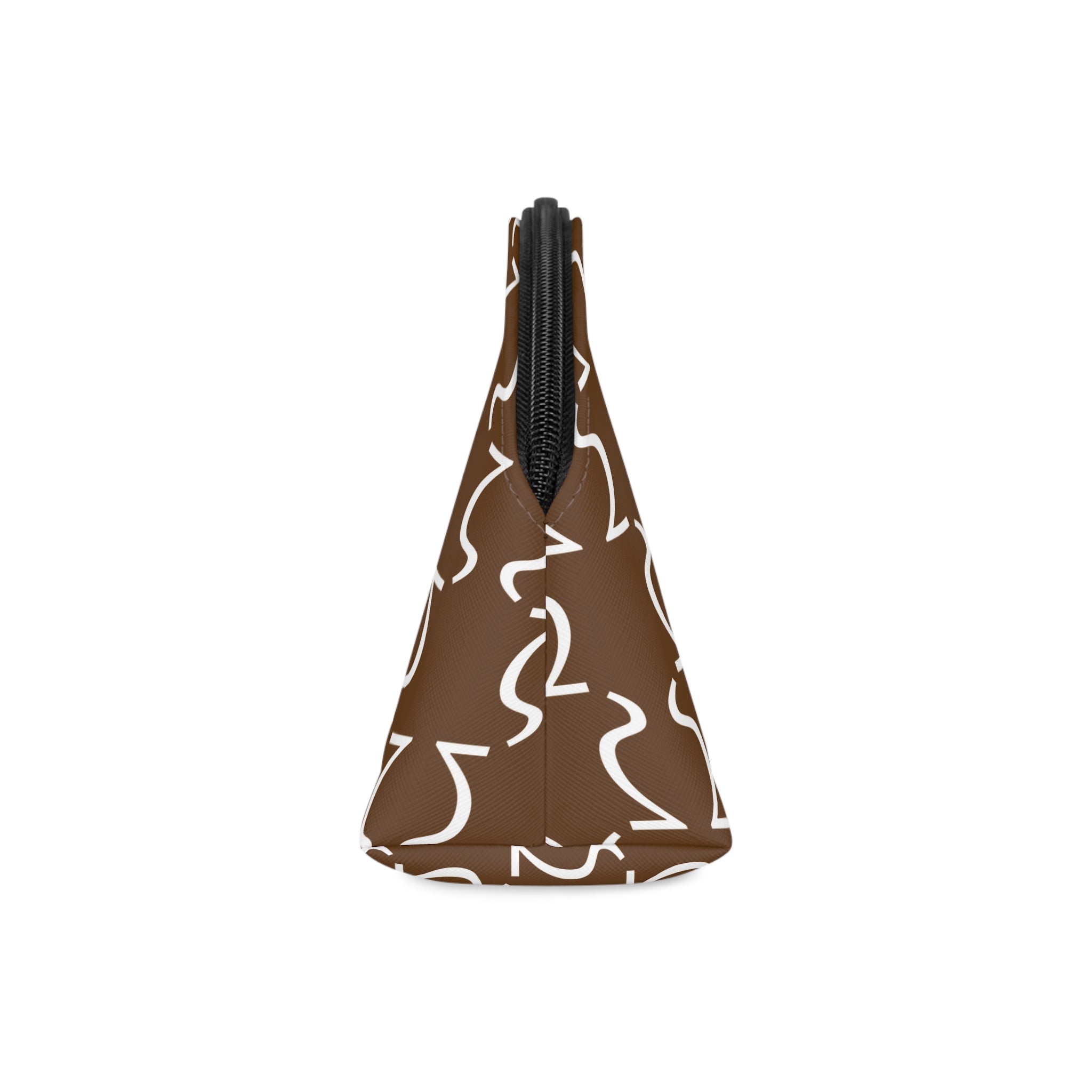 Faux Leather Makeup Bag